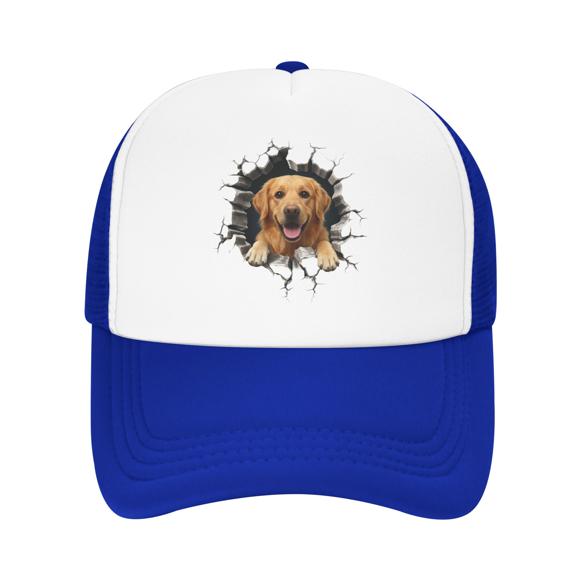 Hat Snapback Cap - Czapka z daszkiem Golden Retriever Damska
