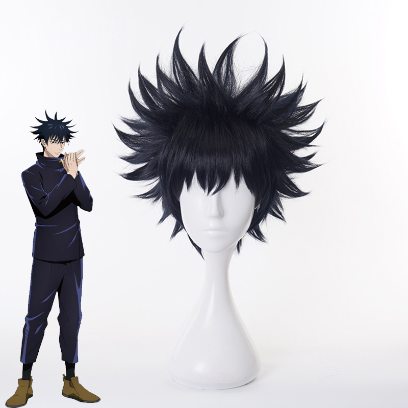 Men'S Accessories Japan - Anime Jujutsu Kaisen Fushiguro Megumi ciemnoniebieska
