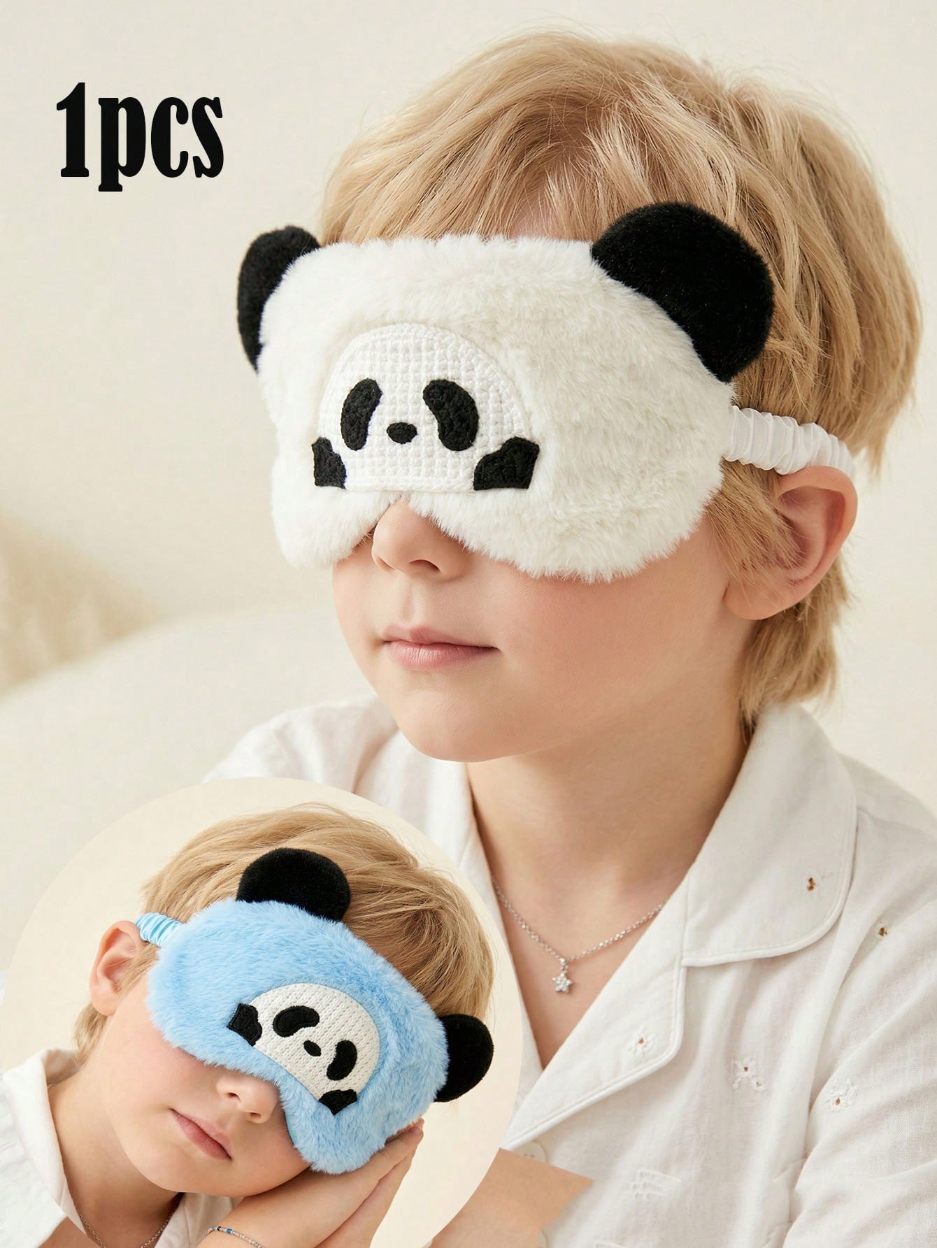 Men Accessories Usa - 1 szt. Pluszowa maska na oczy