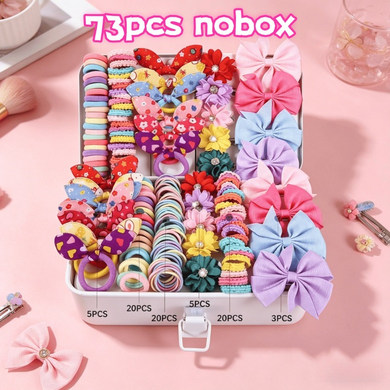 Tie Clip Set - 73 SZT. Nowy zestaw akcesoriów do
