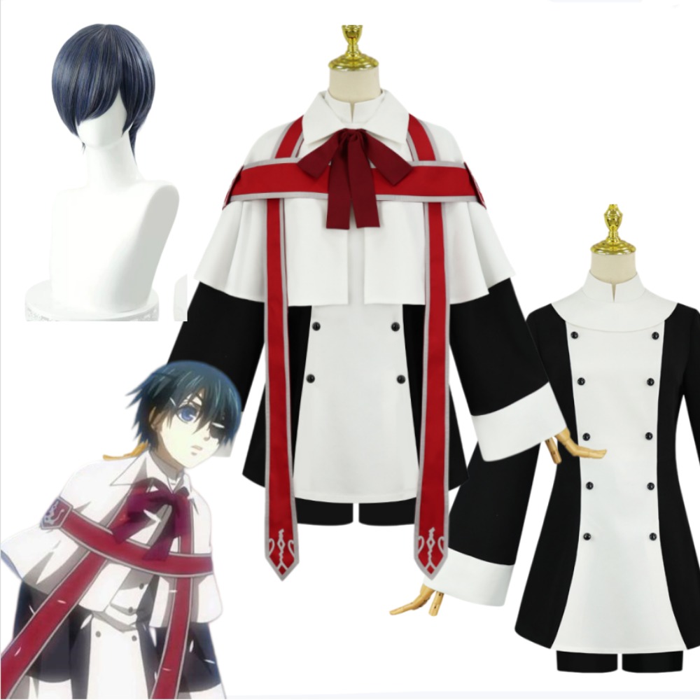 Men'S Accessories Japan - Czarny Kamerdyner Ciel Phantomhive Chór Kostium