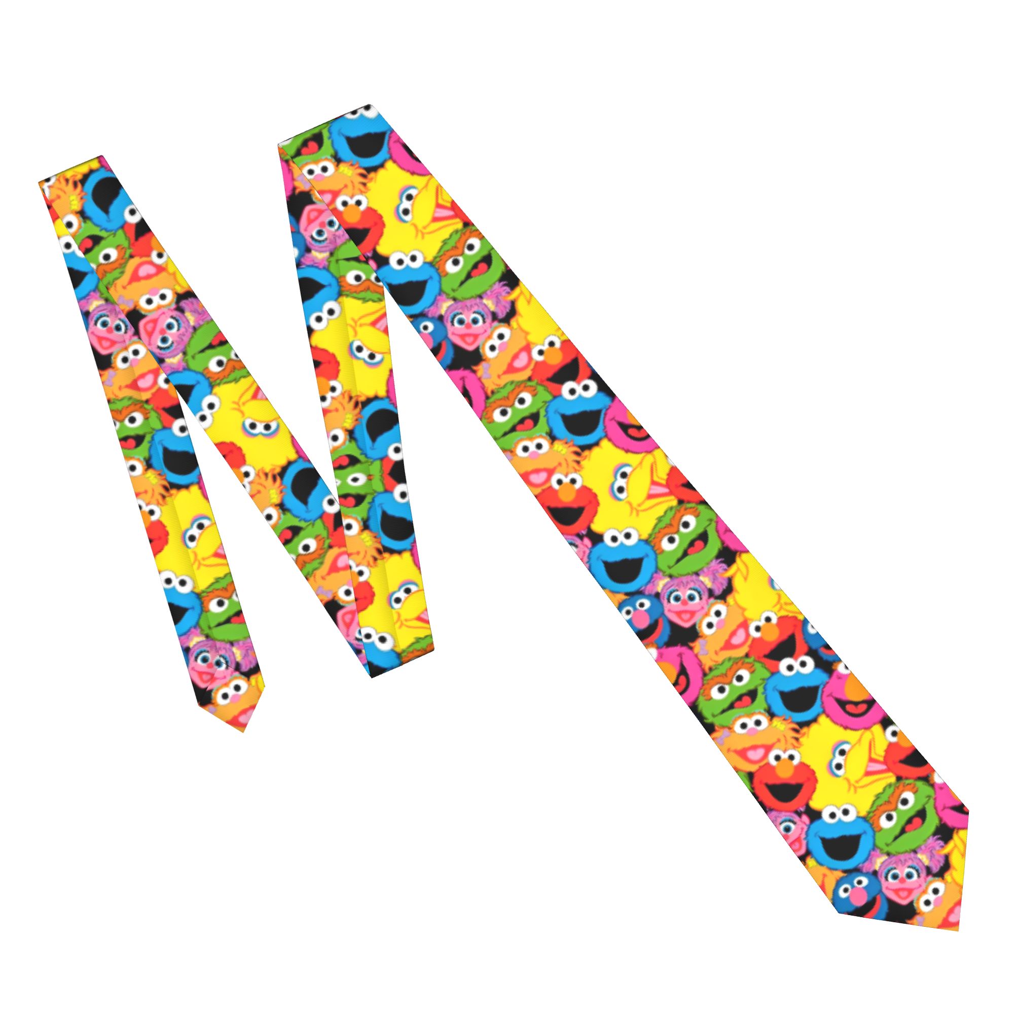 Krawat Sesame Street Kreskówka – Men Accessories For Wedding recenzja i cena
