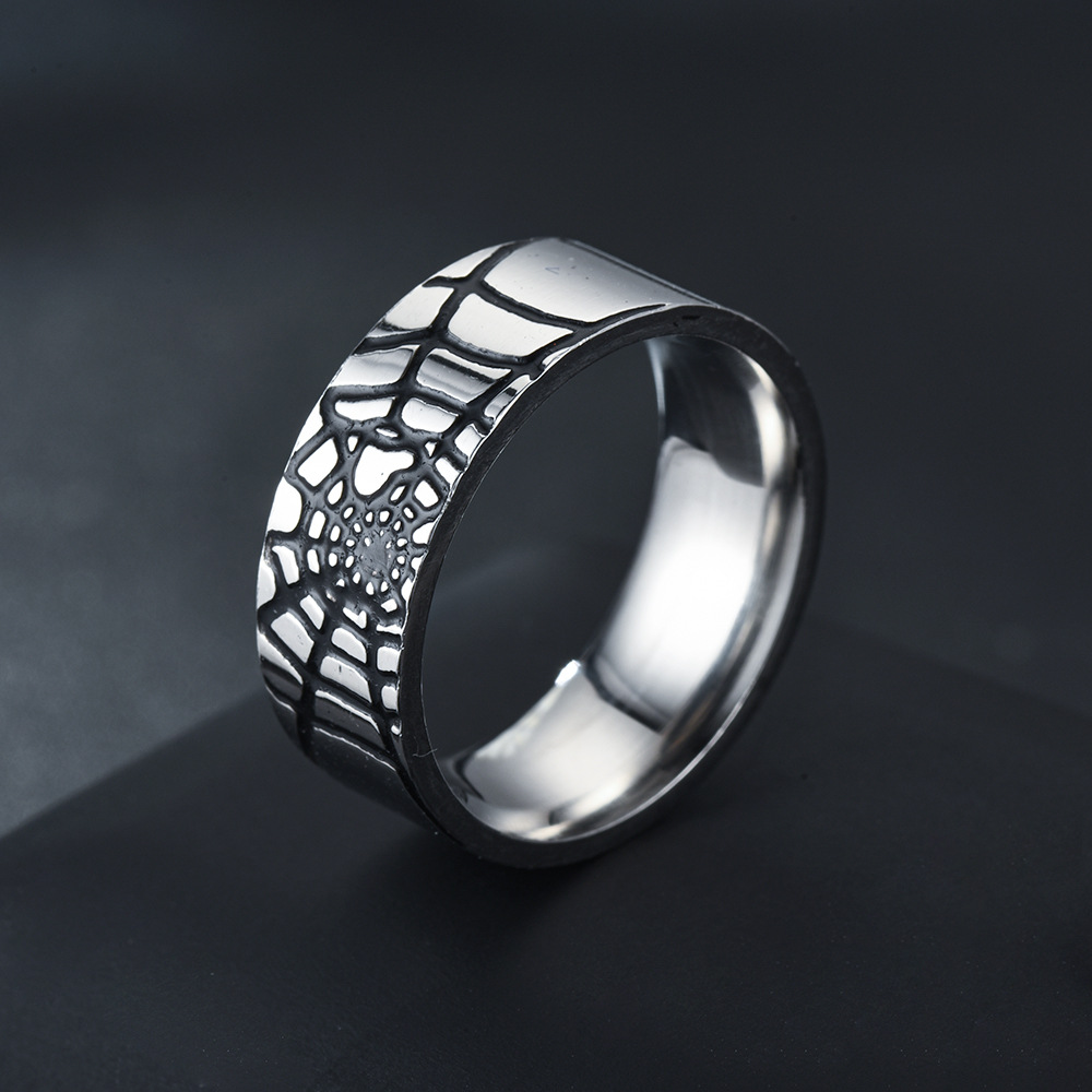 Prosty pierścionek z pajęczyną – Men Accessories For Wedding recenzja i cena