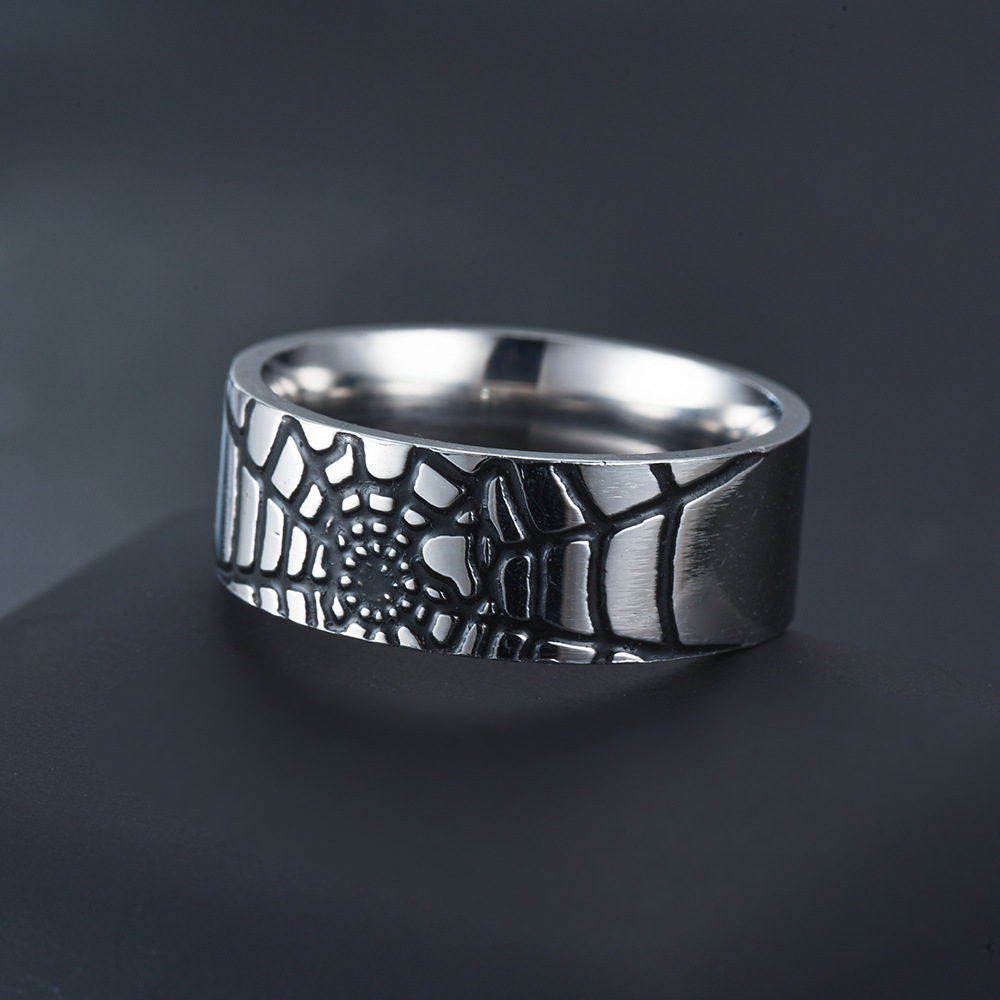 Prosty pierścionek z pajęczyną – Men Accessories For Wedding recenzja i cena