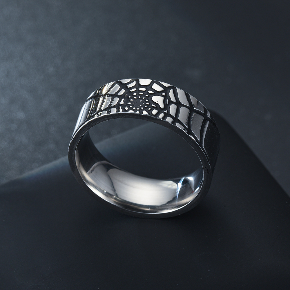 Prosty pierścionek z pajęczyną – Men Accessories For Wedding recenzja i cena