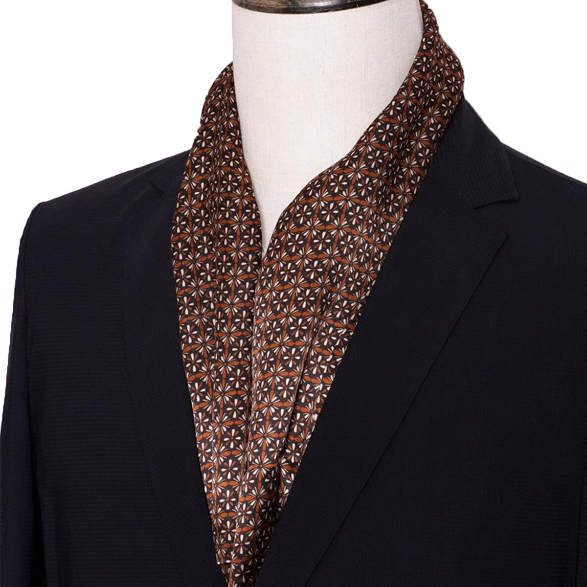 Nowa męska apaszka jedwabna w  – Men'S Accessories Premium recenzja i cena