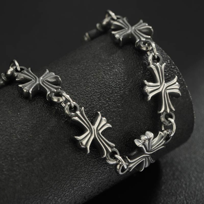 Punkowy łańcuszek z krzyżem na – Men'S Accessories Premium recenzja i cena