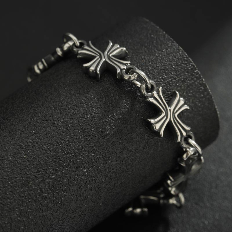 Punkowy łańcuszek z krzyżem na – Men'S Accessories Premium recenzja i cena