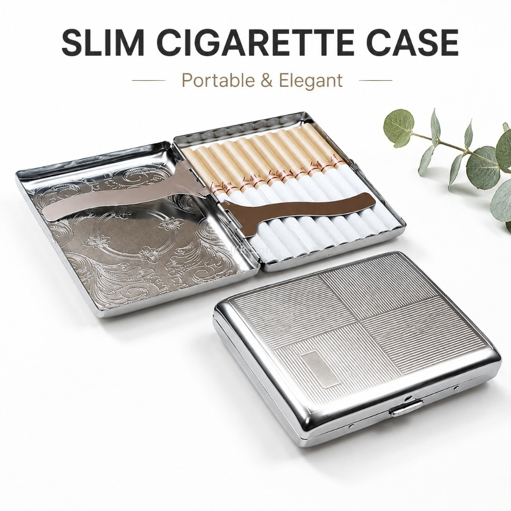 Pudełko na papierosy ze stali  – Men Accessories Usa recenzja i cena