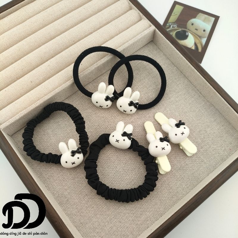 Urocza gumka do włosów z Miffy – Tie Clip Set recenzja i cena