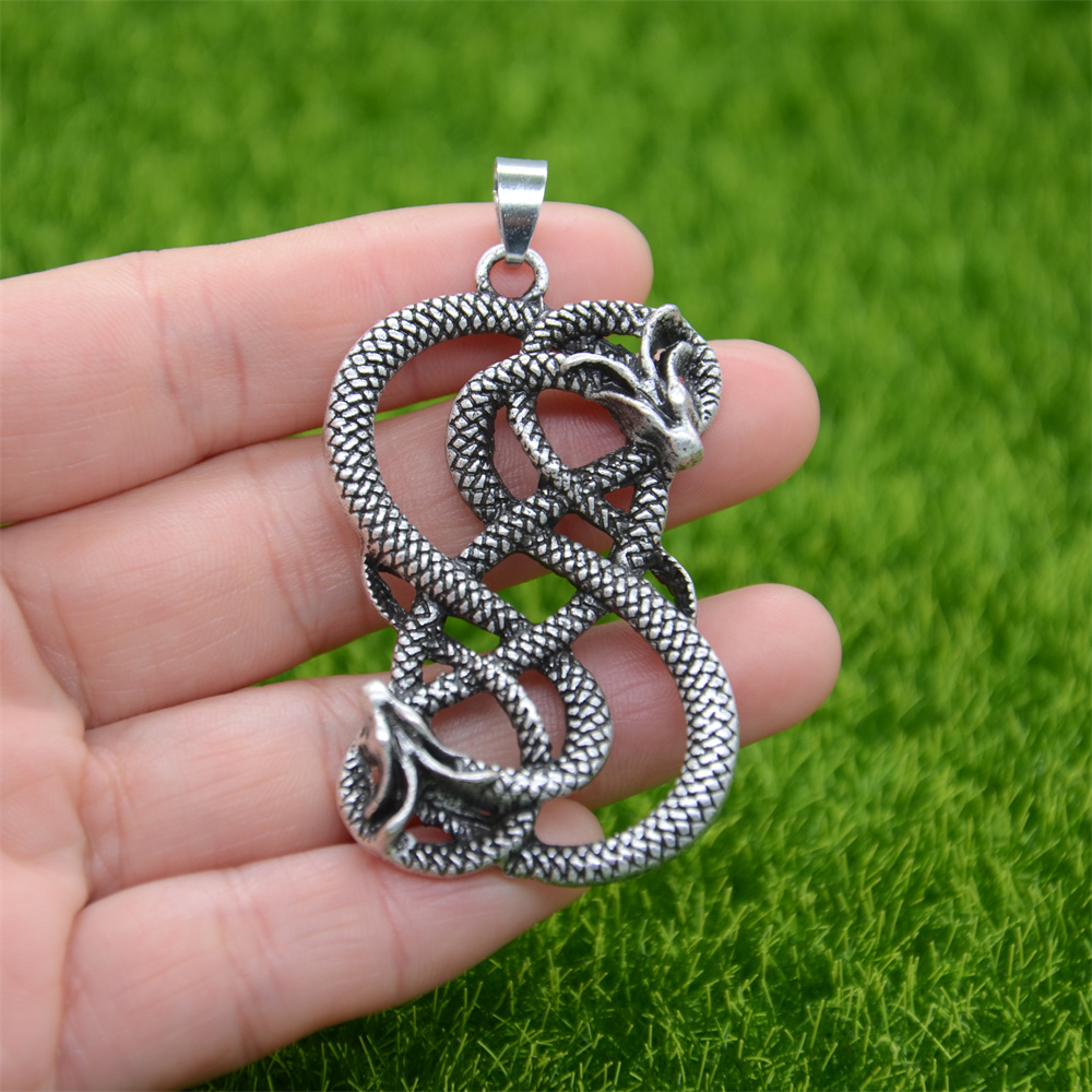 Norse Loki Double Dragon Goth  – Men Accessories Ethnic recenzja i cena