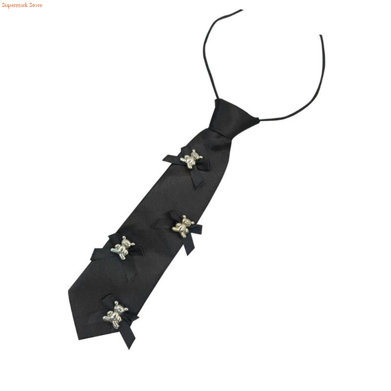Q5WE Elegancki czarny krawat P – Men'S Accessories Premium recenzja i cena