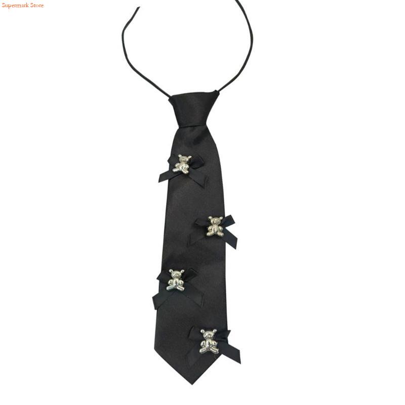 Q5WE Elegancki czarny krawat P – Men'S Accessories Premium recenzja i cena