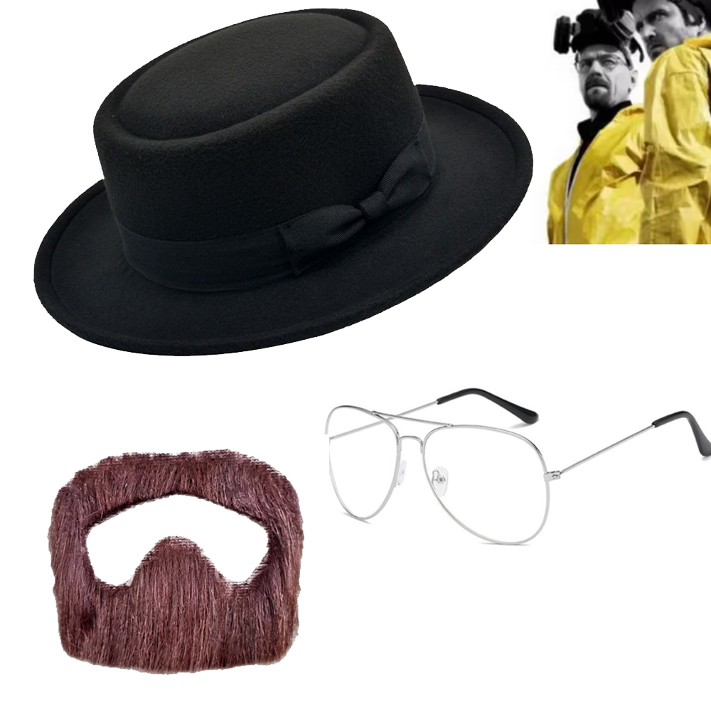 Zestaw do cosplayu Waltera Whi – Men'S Accessories Glasses recenzja i cena