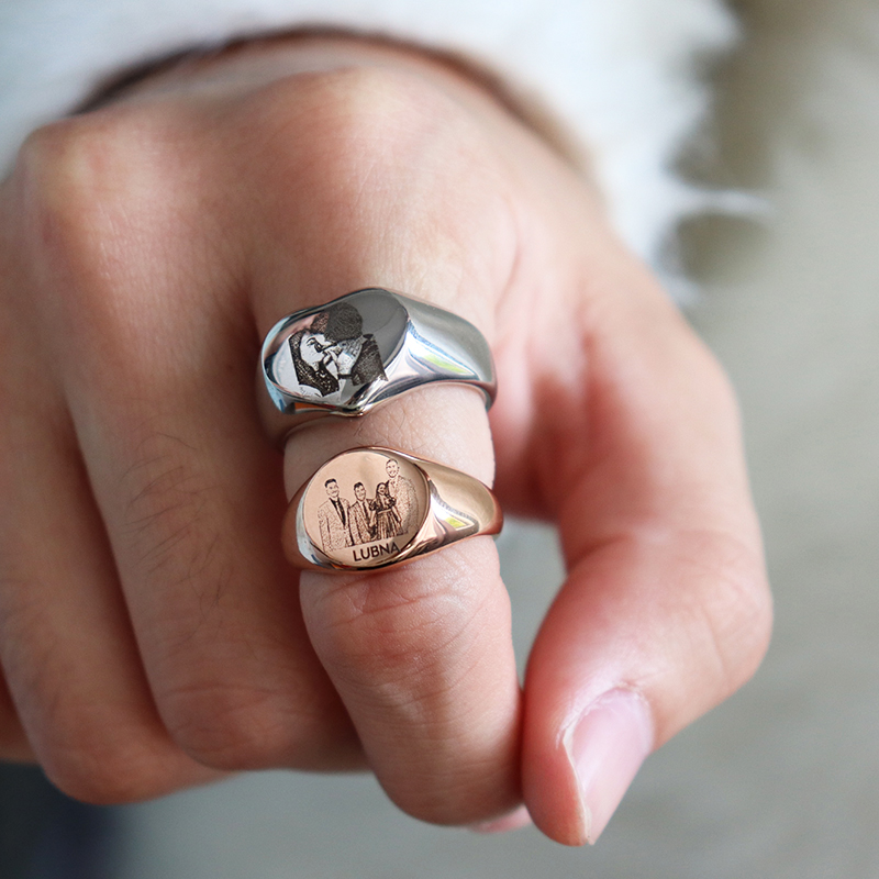 Pierścionki ze stali nierdzewn – Men Accessories For Wedding recenzja i cena