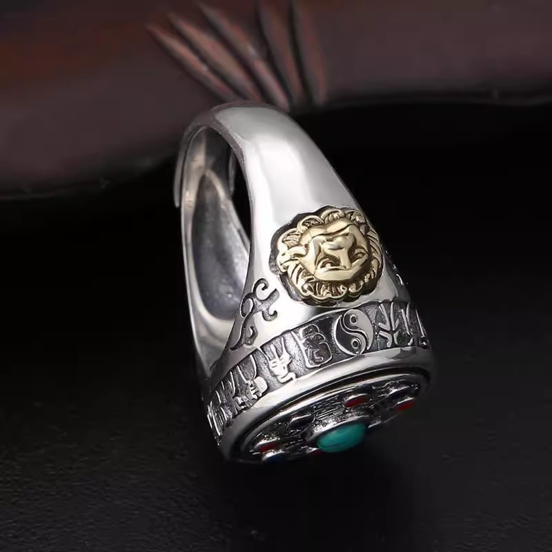 Pierścień w stylu etnicznym z  – Men Accessories Ethnic recenzja i cena