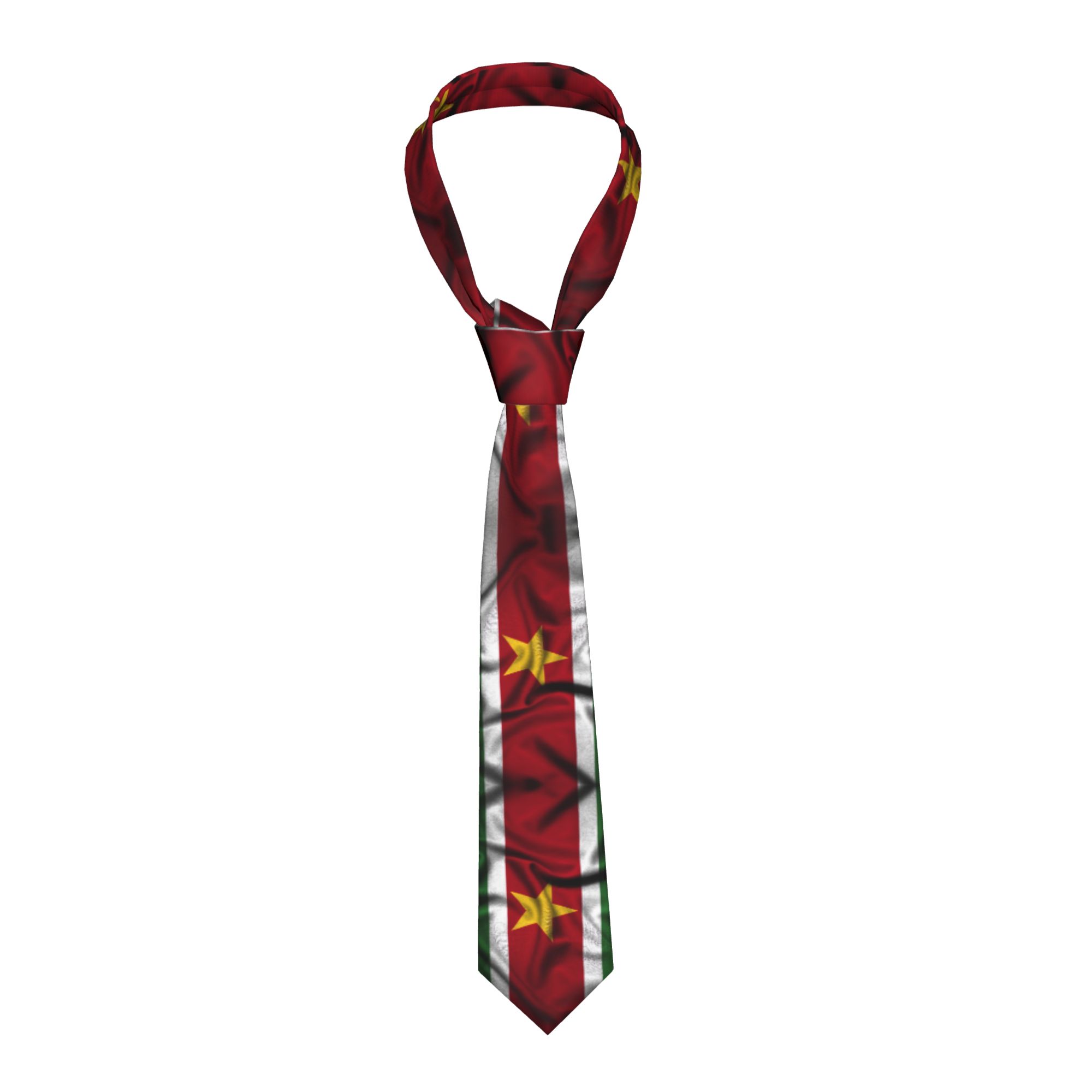 Krawat z flagą Surinamu, bizne – Men Accessories Ideas recenzja i cena